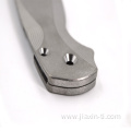 Knife Scale Para2 Titanium CNC Surface